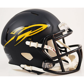 Toledo Rockets NCAA Mini Speed Football Helmet Matte Navy NCAA