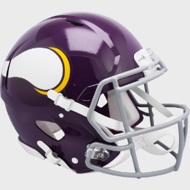 Minnesota Vikings Full Size Authentic 1961 to 1979 Speed Throwback Football Helmet - NFL