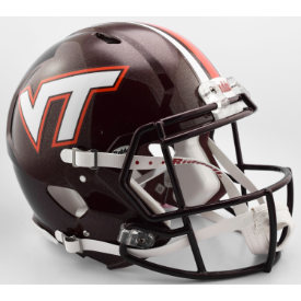 Virginia Tech Hokies Full Size Authentic Speed Football Helmet - NCAA