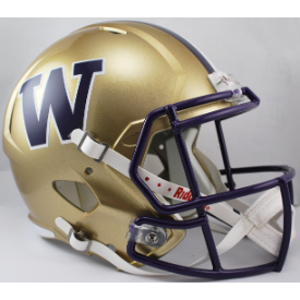 Washington Huskies Full Size Speed Replica Football Helmet - NCAA