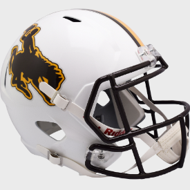 Wyoming Cowboys Full Size Speed Replica Football Helmet - NCAA
