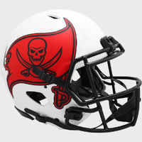 Tampa Bay Buccaneers Full Size Authentic Speed Football Helmet LUNAR - NFL