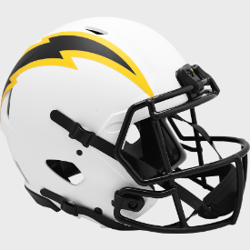 Los Angeles Chargers Full Size Authentic Speed Football Helmet LUNAR - NFL