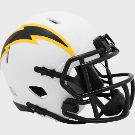 Los Angeles Chargers Mini Speed Football Helmet LUNAR - NFL