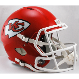 Kansas City Chiefs Full Size Speed Replica Football Helmet - NFL