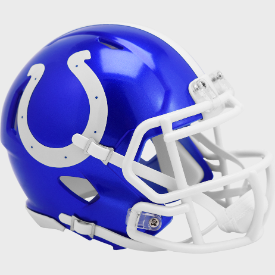 Indianapolis Colts Mini Speed Football Helmet FLASH - NFL