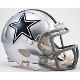 Dallas Cowboys NFL Mini Speed Football Helmet