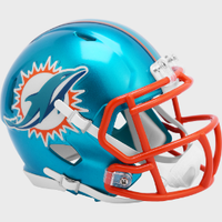 Miami Dolphins Mini Speed Football Helmet FLASH - NFL