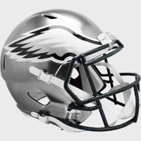 Philadelphia Eagles Full Size Speed Replica Football Helmet FLASH - NFL