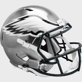 Philadelphia Eagles Full Size Speed Replica Football Helmet FLASH - NFL