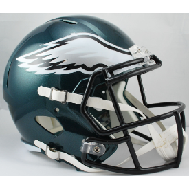 Philadelphia Eagles Full Size Speed Replica Football Helmet - NFL