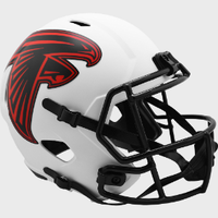 Atlanta Falcons Full Size Speed Replica Football Helmet LUNAR - NFL