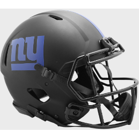 New York Giants Full Size Authentic Revolution Speed Football Helmet ECLIPSE - NFL