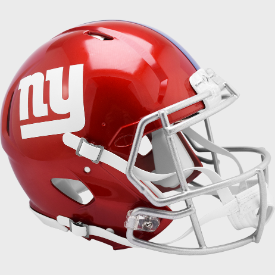 New York Giants Full Size Authentic Revolution Speed Football Helmet FLASH - NFL