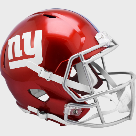 New York Giants Full Size Speed Replica Football Helmet FLASH - NFL