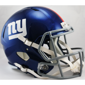 New York Giants Full Size Speed Replica Football Helmet- NFL