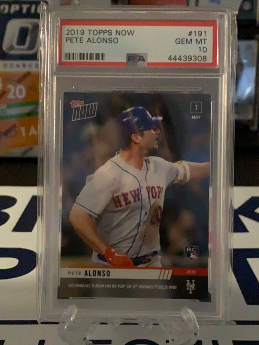 Pete Alonso RC - PSA 10 - 2019 Topps Now #191