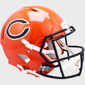 Chicago Bears Full Size Authentic Speed Football Helmet 2022 Alternate - NFL