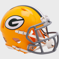 Green Bay Packers 1961 to 1979 Riddell Mini Speed Throwback Helmet - NFL