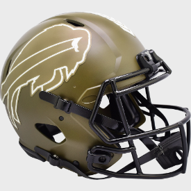 Buffalo Bills SALUTE TO SERVICE Full Size Authentic Speed Football Helmet - NFL