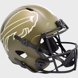 Buffalo Bills SALUTE TO SERVICE Full Size Speed Replica Football Helmet - NFL