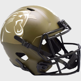 Carolina Panthers SALUTE TO SERVICE Full Size Speed Replica Football Helmet - NFL