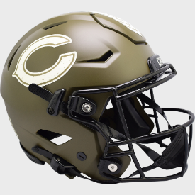 Chicago Bears SALUTE TO SERVICE Full Size Authentic Speedflex Helmet - NFL