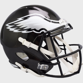 Philadelphia Eagles Full Size Speed Replica Football Helmet 2022 Alternate - NFL