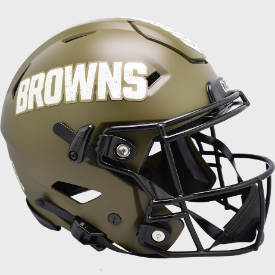 Cleveland Browns SALUTE TO SERVICE Full Size Authentic Speedflex Helmet - NFL