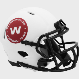 Washington Football Team NFL Mini Speed Football Helmet LUNAR
