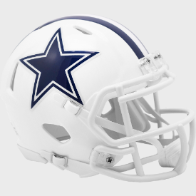 Dallas Cowboys NFL Mini Speed Football Helmet Alternate 2022
