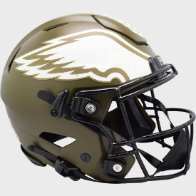 Philadelphia Eagles SALUTE TO SERVICE Full Size Authentic SpeedFlex Helmet - NFL