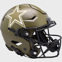Dallas Cowboys SALUTE TO SERVICE Full Size Authentic Speedflex Helmet - NFL