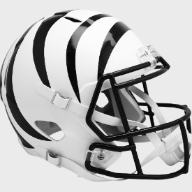 Cincinnati Bengals Full Size Speed Replica Football Helmet 2022 Alternate - NFL
