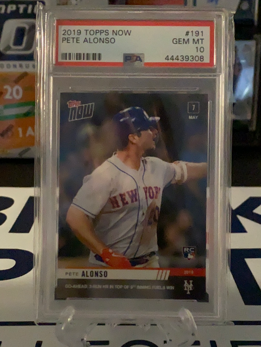 Pete Alonso RC - PSA 10 - 2019 Topps Now #191
