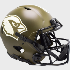 Arizona Cardinals SALUTE TO SERVICE Full Size Authentic Speed Football Helmet - NFL