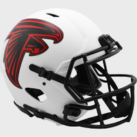 Atlanta Falcons Full Size Authentic Speed Football Helmet LUNAR - NFL