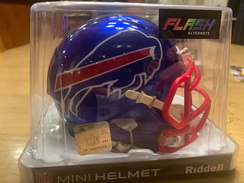 Buffalo Bills NFL Mini Speed Football Helmet FLASH - NFL