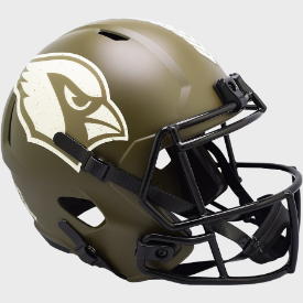 Arizona Cardinals SALUTE TO SERVICE Full Size Speed Replica Football Helmet - NFL