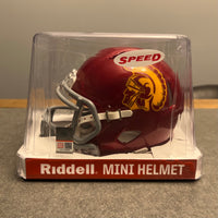 USC Trojans NCAA Mini Speed Football Helmet 2022 - NCAA