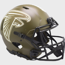 Atlanta Falcons SALUTE TO SERVICE Full Size Authentic Speed Football Helmet - NFL