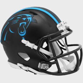 Carolina Panthers Riddell Mini Helmet 2022 Alternate - NFL