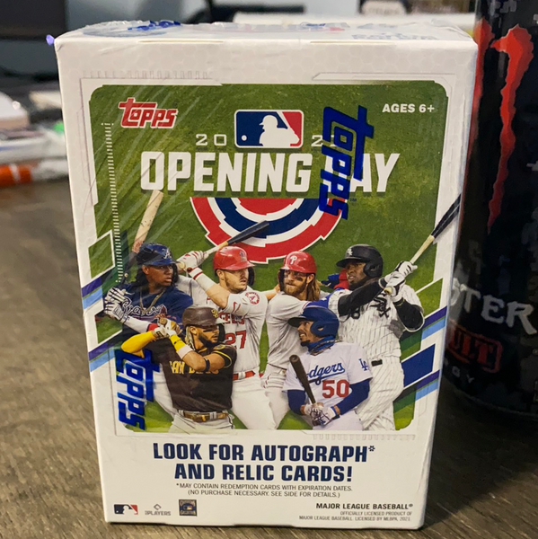 2021 Topps Opening Day Sealed Blaster Box