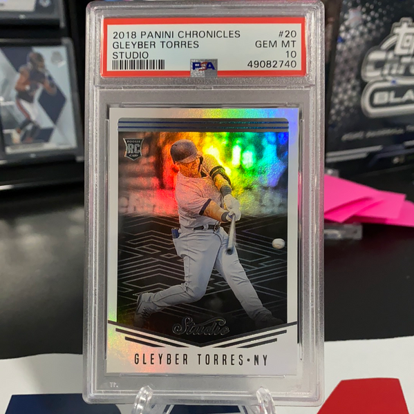 Gleyber Torres RC PSA 10 - 2018 Panini Chronicles Studio #20