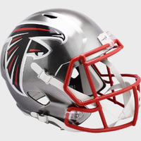 Atlanta Falcons Full Size Speed Replica Football Helmet FLASH - NFL