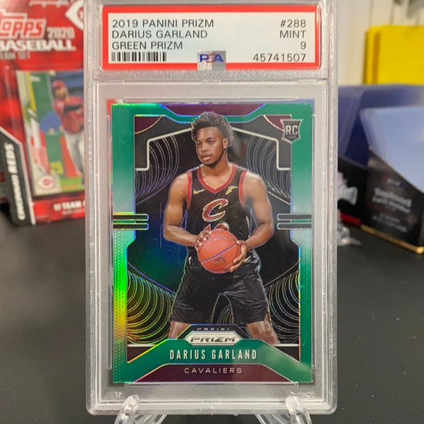 Darius Garland RC PSA 9 - 2019 Green Prizm