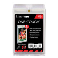 (5 Ct) One Touch UV Card Holder with Magnet Closure - 35pt