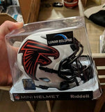 Atlanta Falcons Mini Speed Football Helmet LUNAR - NFL