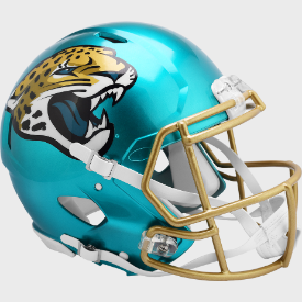 Jacksonville Jaguars Full Size Authentic Revolution Speed Football Helmet FLASH - NFL
