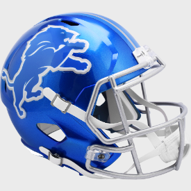 Detroit Lions Full Size Speed Replica Football Helmet FLASH - NFL
